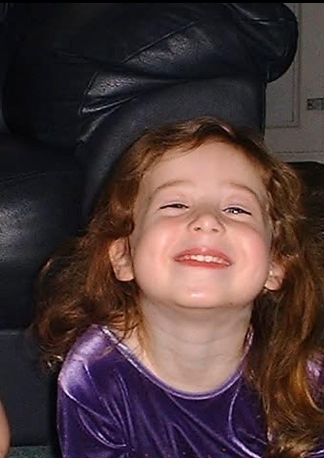 Abbey as a child